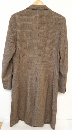 RAF Simons Tweed Coat Autumn Winter 2003 Vintage Long Overcoat Mens Size L 42" - Picture 5 of 18