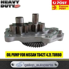 New for NISSAN TD42T 4.2L TURBO INC INTERCOOLED PATROL GU OIL PUMP