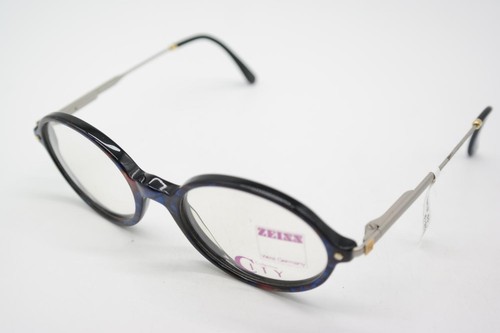 Vintage Glasses Zeiss 4724 Multicolored Silver Gold Oval Eyeglass Frame - Picture 3 of 6