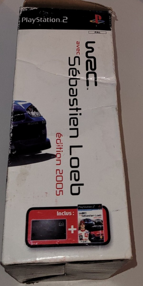 Jeu Vidéo WRC Avec SÉBASTIEN LOEB édition 2005 - PlayStation 2 PS2 - Bon état