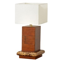 Tischlampe Papua Tischleuchte Nachttischlampe Beistelllampe Leuchte Dekorlampe