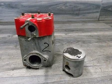 1987 87  POLARIS INDY TRIPLE 600 SNOWMOBILE CYLINDER HEAD PISTON ENGINE MOTOR 