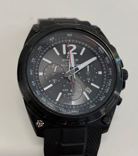 casio tough solar black