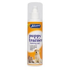 JOHNSON'S Welpe Turnschuhe Pumpe Spray Hilft Training Hundewelpen K&auml;tzchen 150ml