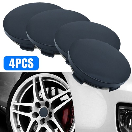 4Pcs 56mm 60mm Auto Car Wheel Hub Center Caps Covers ABS Universal Accessories - Picture 4 of 13