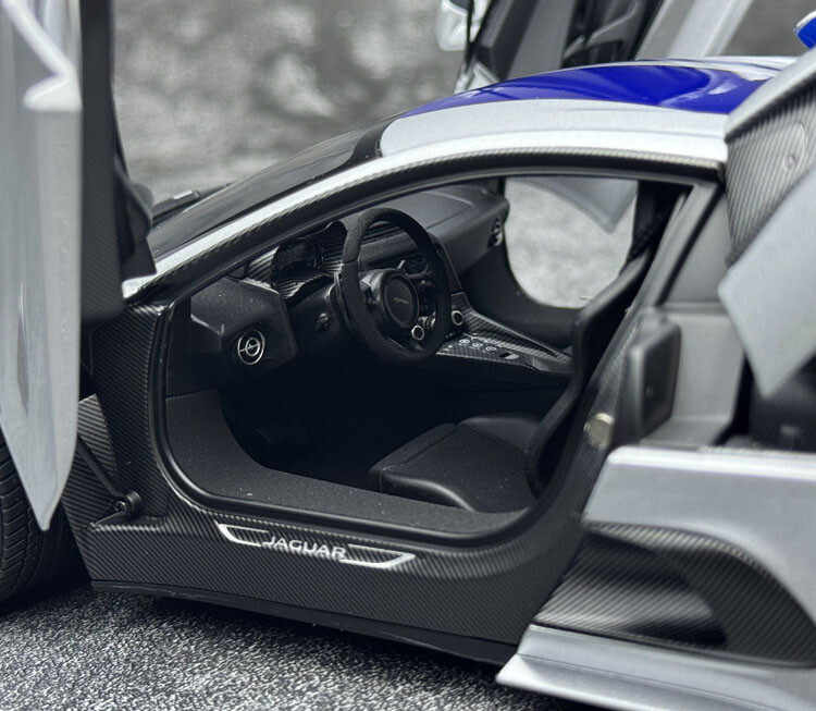 1:18 Almost Real Jaguar C-X75 CX75 2013 Diecast Model Car Silver