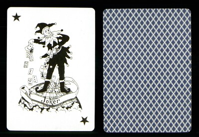 1 x Joker Spielkarte BCG No 92 Club Special Rautenmuster B   P0 230