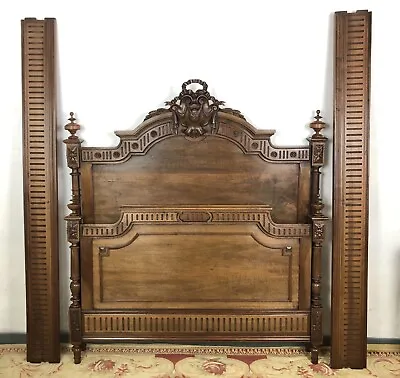 Buy Stunning Antique French Carved Double Bed Frame Solid Wood