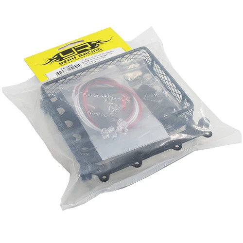 Yeah Racing 1/10 Rock Crawler Metal Wire Luggage Tray Type B w/4 White Lights - Image 3 of 3