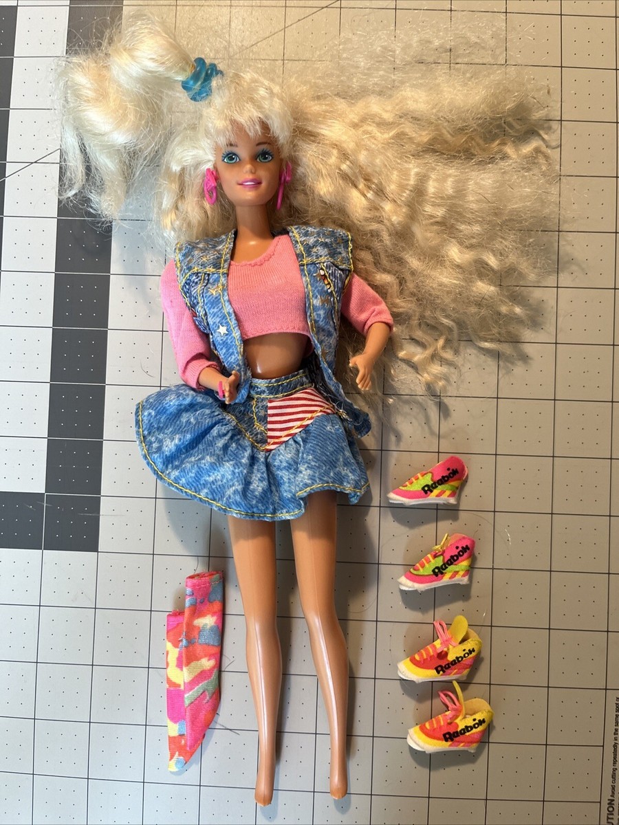 All American Barbie Doll Reebok Edition 1990 Mattel Vintage | eBay