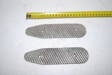 inserti in alluminio pedane accessorio moto epoca hd guzzi gilera mondial scoote