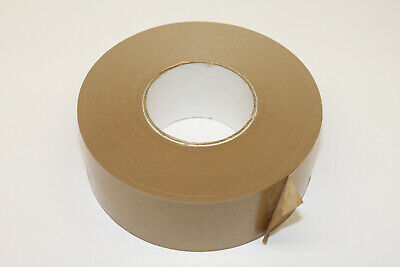 5 sizes 30m Brown Gummed Kraft Brown Paper Tape Bundled Sealed Water Activated