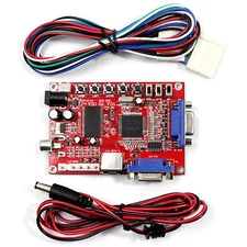 VGA TO CGA CVBS S-VIDEO CONVERTER PC to VGA GBS-8100 Video Game Converter Board
