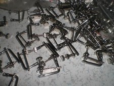 4 PCs Violin Fine tuner 4/4 size Silver Color 002 