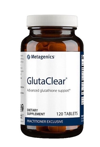 metagenics glutathione vitamin c Metagenics GlutaClear® 120 Tablets Liver Detox & Gluthathione Support