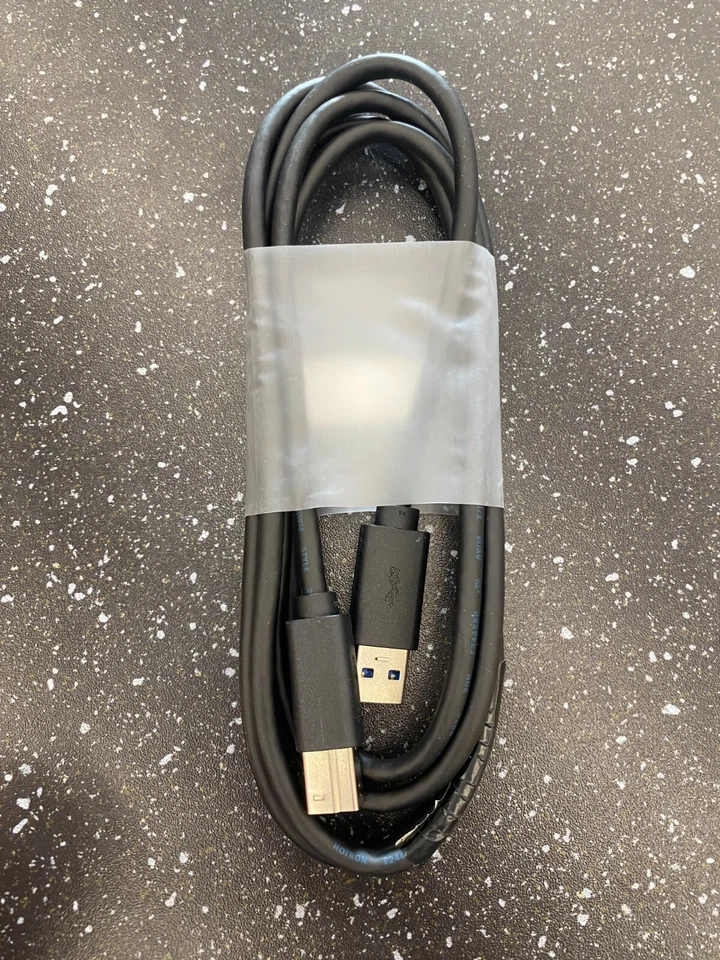 Printer/Copier/Monitor 6ft Dell USB 3.0 Type A to Type B OEM Cable (5KL2E22501) - Image 2 of 3