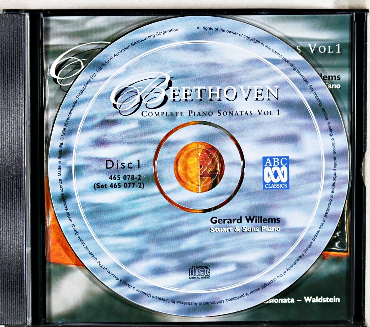 Beethoven Complete Piano Sonatas Vol 1 2 3 ~ 9 CD Box Set