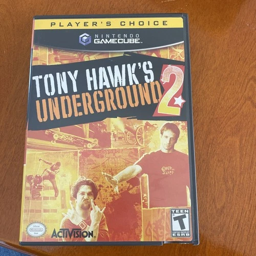 Tony Hawks Underground 2 2004 Nintendo GameCube Skateboarding No Manual