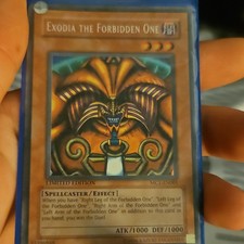 Konami Exodia the Forbidden One MC1-EN001 Secret Rare Yu-Gi-Oh Limited Edition  