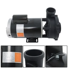 4 HP 230V 2-Speed Spa Pump 3721621-13 56Y Frame Hot Tubs Dual-Speed For Hot Tub