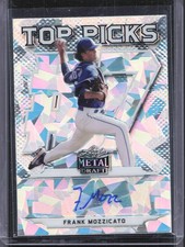 2021 Leaf Metal Draft #TP-FM1 Frank Mozzicato Top Picks Autographs Crystals