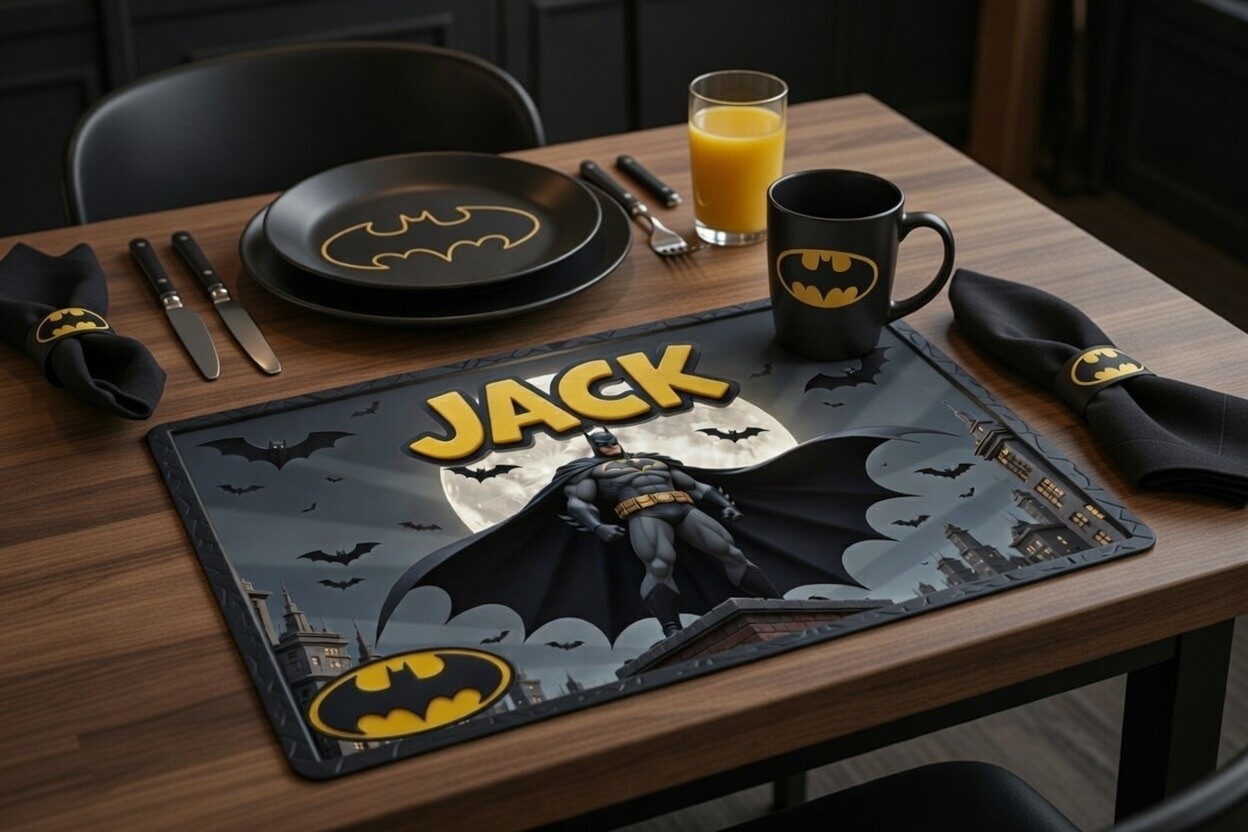 Personalised Placemat SuperHeroe Batman      