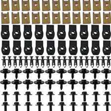 100PCS , Car Body Bolts for Engine Under Cover Splash Shield Guard, Fenders L...