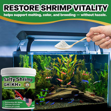 Salty Shrimp GH/KH 200G Keep Your Shrimp Alive Boost Breeding Healthy Shrimpies