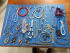 35 Vintage Necklaces Costume Jewelry Lot Reseller Wearable Craft Unsigned