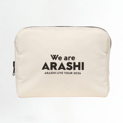 ARASHI LIVE TOUR 2026 We are ARASHI Final Official Pouch Limited Goods