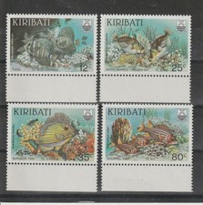 KIRIBATI , 1985 fish MNH** / 966