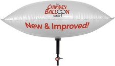 Energy-Efficient Chimney Balloon 15 x 9 Inch - Reduce Heating Costs Effortlessly