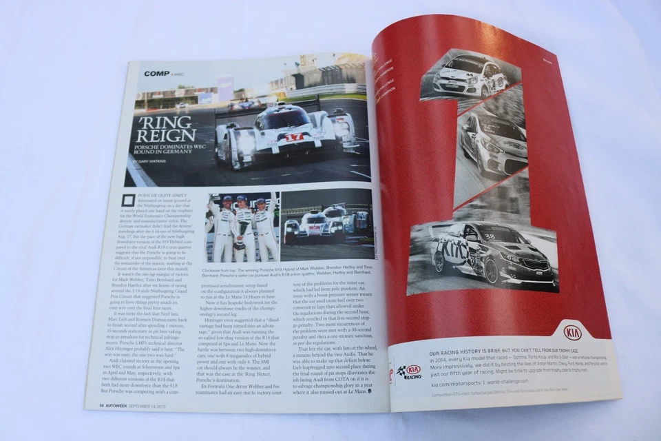 2015 Autoweek Magazine: Summer from Woodward Ave Justin Wilson Memorial - Image 4 of 4