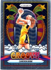 2025 Panini Prizm WNBA #2 Cameron Brink Groovy