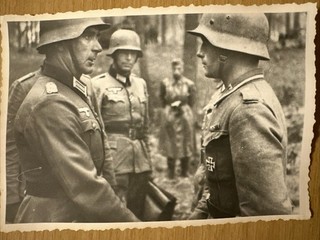 GERMAN Photo Ww2 Archive : Officiers WEHRMACHT