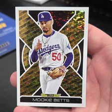 Topps 2025 Update Series Black Gold Mookie Betts Dodgers BG-21 Baseball