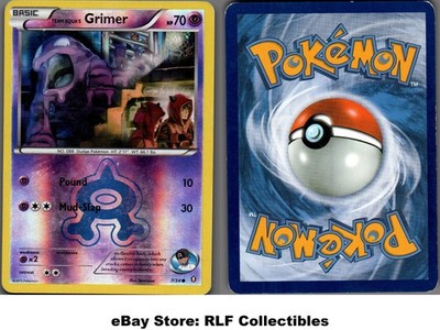 2015 Pokemon, Double Crisis, #7/34 Team Aqua's Grimer, Common