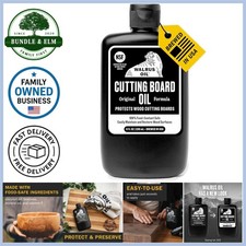 Cutting Board Oil Food Safe Beeswax Coconut Mineral E Wood Butcher Block