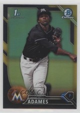 2016 Bowman Chrome Prospects Black & Gold Refractor Jose Adames #BCP220 y5m