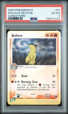 2003 POKEMON EX SANDSTORM #51 QUILAVA-REVERSE FOIL PSA 4 on eBay
