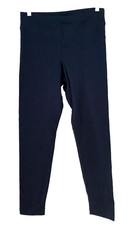 TIME AND TRU STRETCH COTTON NAVY BLUE ANKLE LEGGING Sz. S 