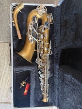 Selmer Bundy II Alto Saxophone with case and mouthpiece. Made in USA