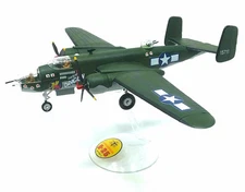 Atlantis 1/64 B-25 Flying Dragon Plastic Model Airplane Kit w/Swivel Stand H216