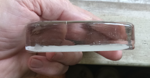 1892 G.A.R.ENCAMPMENT WASHINGTON,DC CRAWFORD SHOE STORE GLASS ADV PAPERWEIGHT - Picture 3 of 6