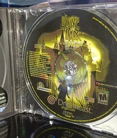 Alone in the Dark: The New Nightmare (Sega Dreamcast, 2001) w/ Manual Book/CIB,