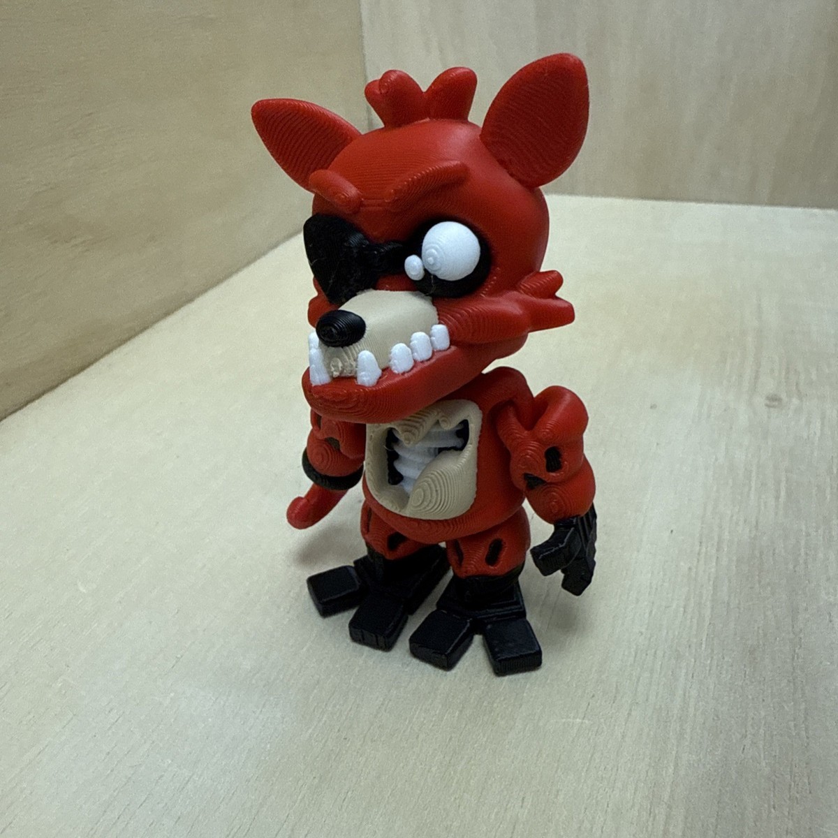 Foxy Five Nights Freddy FNAF 3D printed Articulated Fidget Toy | eBay