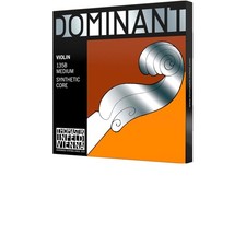 4/4 Corrosion Resistant Steel E Ball Violin String Set 135B Dominant Flexible