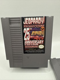 Wheel Of Fortune Family Edition & Jeopardy 25th Anniversary - NES Nintendo Game