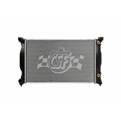 New Radiator 1-Row 1 1/4 inch Inlet 1 1/4 inch Outlet 8E0121251AP; 8E0121251AE