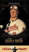 Ryan Mountcastle 2021 Topps Allen & Ginter X #12 RC Baltimore Orioles